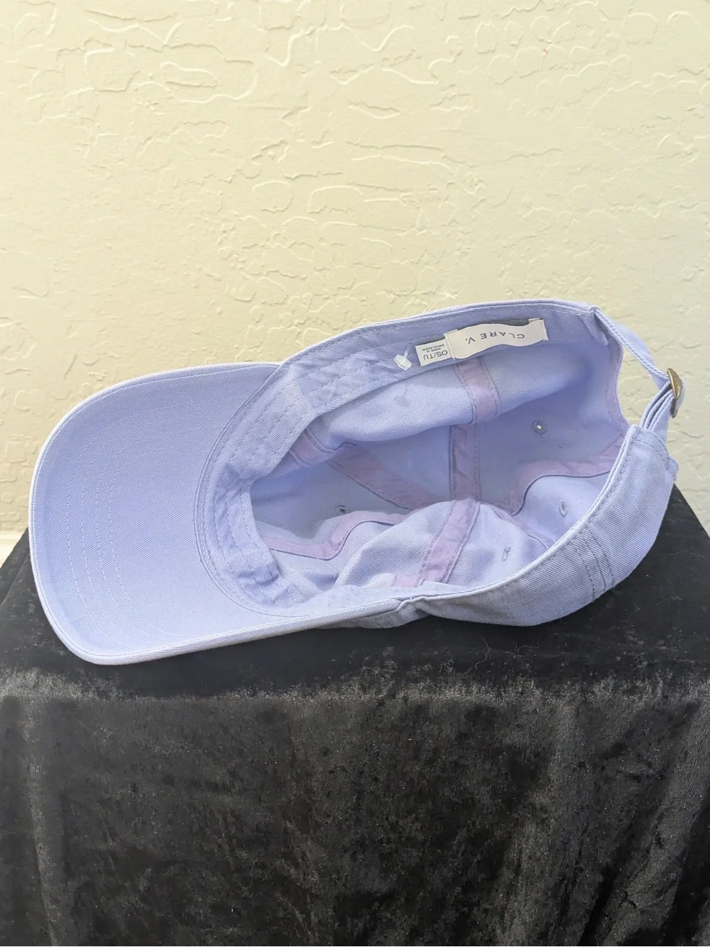 Clare V Sky Blue Baseball Cap